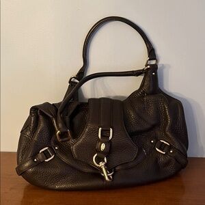 Cole Haan Black Leather Shoulder Bag